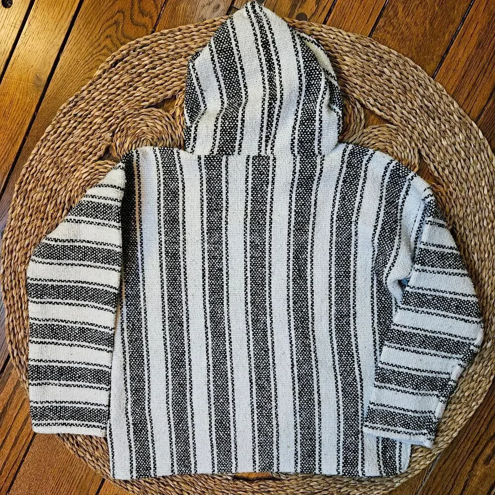 Vintage 90's Baja Hooded Pullover - Picture 9 of 10